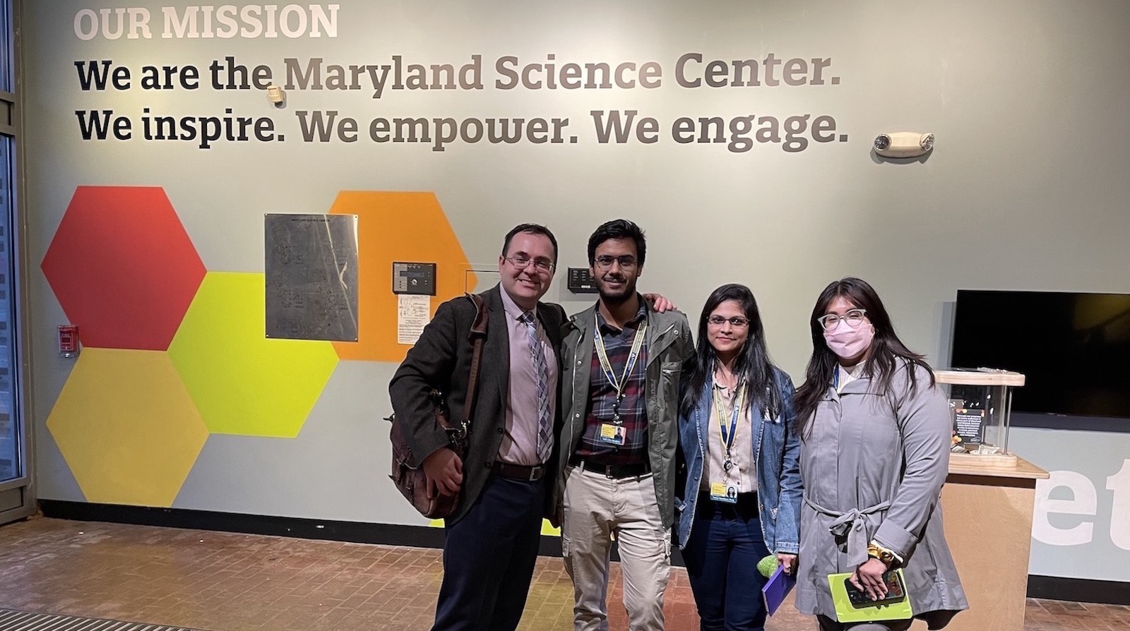 2022 Lab Outing to the Maryland Science Center